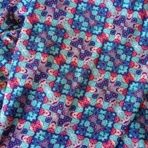 Purples and Blues Lularoe TC Leggings